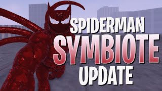 SYMBIOTES So I Tested The Symbiote Combat Update in This Roblox Spiderman Game WebVerse [upl. by Gottlieb310]