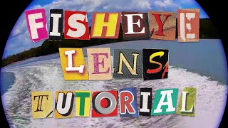 fisheye lens effect tutorial [upl. by Pejsach]