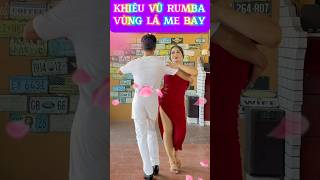 2 Vợ Chồng Tự Tập Tại Nhà Được KHIÊU VŨ RUMBA  Hướng Dẫn Khiêu Vũ  Dân Vũ Cho Người Mới Bắt Đầu [upl. by Lotz]