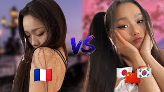 La BEAUTÉ en FR vs en ASIE [upl. by Iinde]