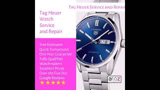 Tag Heuer Watch Repair Service [upl. by Gmur]