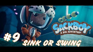 SACKBOY™ A BIG ADVENTURE Gameplay Walkthrough Part 9 Sink or SwingPS4 PRO [upl. by Carmel]