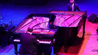 Bill Charlap amp Aaron Diehl Perform a Dual Piano medley at the 2017 NEA Jazz Masters Tribute Concert [upl. by Aynotahs341]