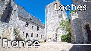 Tour in the medieval City of Loches France [upl. by Azilem984]