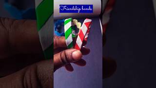 Paper Friendship Band Craft Ideas 😱 shorts shortvideo diy origami friendshipbands [upl. by Proffitt]