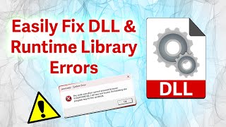 Easily fix DLL file amp Runtime library errors  vcruntime1401dll was not found Hindi [upl. by Ydnec195]