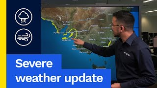 Severe Weather Update 18 July 2024 Damaging winds snow and rain for southeast Australia [upl. by Arrahs]