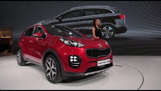 2017 Kia Sportage  2015 Frankfurt Motor Show [upl. by Zsa Zsa]