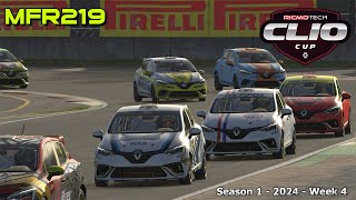 Waiting for a mistake  Renault Clio Cup  Okayama Short  iRacing Road [upl. by Bethena]