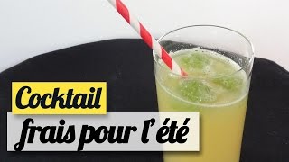 Cocktail rafraichissant pour lété  La recette [upl. by Dnomal241]