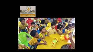 yellow day celebration by toddlers RootsstarInternationalschool [upl. by Nreval]