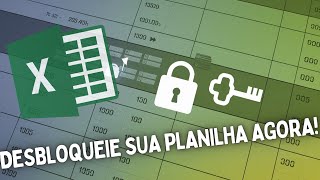 O Que Fazer Quando Sua PLANILHA do Excel está BLOQUEADA [upl. by Tnarud]