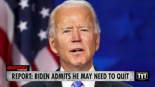 REPORT Biden Hints At Stepping Down In Debate Aftermath [upl. by Service]