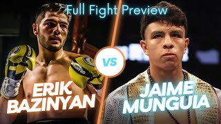 How will Munguia respond  Jaime Munguia vs Erik Bazinyan Full Fight Preview [upl. by Lianna]