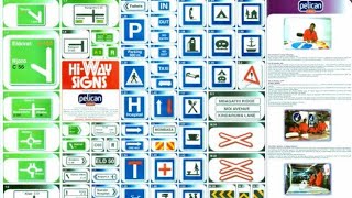 MOST IMPORTANT DRIVING LESSON 15  DVSA  DMV amp NTSA INFORMATORY TRAFFIC SIGNS amp SIGNALS FOR EXAM [upl. by Drofnil]