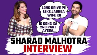 Sharad Malhotra Interview for his Song Love amp Latee Valentines Plan amp many more [upl. by Nhguaved]