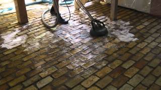 Renovating an old brick floor [upl. by Sayed]