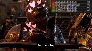 For Honor Tier List but its about characters FUNNY POSITION [upl. by Yffat]