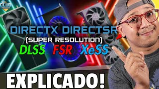 ¡Asi funciona Microsoft Directx Super Resolution DIRECTX 13 [upl. by Jaddo]