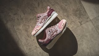 Kith x Asics GelLyte III 07 Remastered By Invitation Only quotBlushquot Review amp OnFeet [upl. by Ranit925]