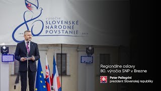 Regionálne oslavy 80 výročia SNP v Brezne [upl. by Arries]