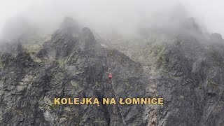 Tatry słowackie wycieczka na Łomnicę kolejką linową z Łomnickiego Stawu [upl. by Anitan]