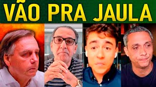 PRlSÃO DE MALAFAIA AVANÇA e ele SURTA ao vivo na live PF pegou Nikolas e Gayer [upl. by Uhsoj]