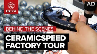 Behind The Scenes At CeramicSpeed  Bearings Jockey Wheels amp Super Fast Chains [upl. by Deena]