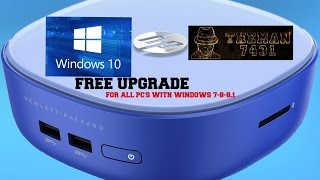 HP STREAM MINI 200010  WINDOWS 10 UPGRADE [upl. by Ribak]