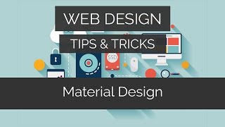 How To Make A Material Design Website In SECONDS  Web Design Tips amp Tricks [upl. by Draillih]