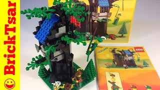 LEGO Legoland Castle System 6054 Forestmens Hideout from 1988 review [upl. by Rehpotsyrhc587]