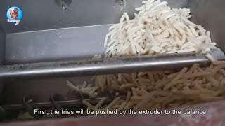 vending french fries machine in Malaysia [upl. by Llenrub]