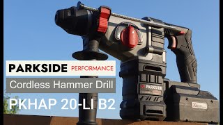 PARKSIDE PERFORMANCE Cordless Hammer Drill  PKHAP 20LI B2 [upl. by Radu]