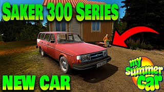 Saker 300 Series NEW DRIVABLE CAR I My Summer Car [upl. by Ivens]