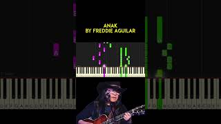 Anak by Freddie Aguilar piano cover  sheet music amp lyrics [upl. by Patience799]