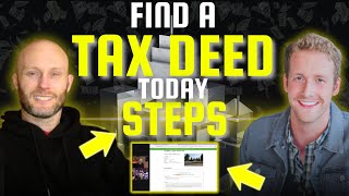 Find A Tax Deed Today Steps [upl. by Ivah]