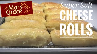 Cheese Rolls copycat Mary Grace Recipe  Super Soft Cheese Rolls [upl. by Sikata]