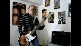 Hardwired Bass Cover WITH TABS  Metallica NEW SONG 2016 [upl. by Lotti]