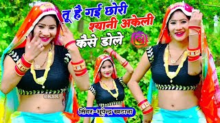 तू है गई छोरी श्यानी अकेली कैसे डोले।। tu hai gyi chori shyani।। Bhupendra Khatana New Dj Rasiya।। [upl. by Auric]