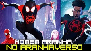 HOMEM ARANHA NO ARANHAVERSO 2018 FILME DE AÇÃO REVIEW COMPLETO Shameik Moore SPIDERMAN MOVIE FACTS [upl. by Cordalia]