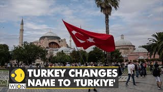 Turkey changes name to Turkiye UN recognises the new name  International News  WION [upl. by Barbette]