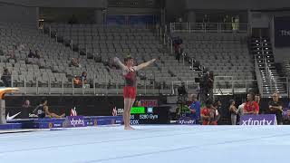 Ethan Cox  Floor Exercise  2024 Xfinity US Championships  Junior Men Day 1 [upl. by Zulch398]