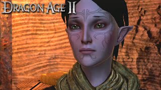 Dragon Age 2 Merrill Romance Complete All ScenesMale Hawke [upl. by Irelav818]