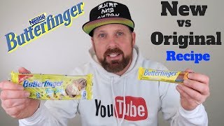 Butterfinger New Recipe vs Old Recipe [upl. by Assyle183]