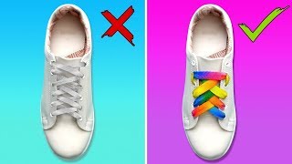 7 ASTUCES COOL POUR CUSTOMISER TES CHAUSSURES [upl. by Leilamag]