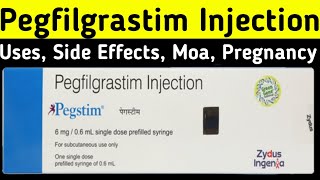 Pegfilgrastim Injection Uses in Hindi  Pegstim injection  Fulphila injection  Uses Side Effects [upl. by Peppi647]