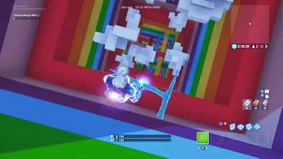 Awesome Rainbow dropper map and code fortnite creative [upl. by Buatti105]