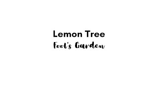 lemon tree  fools Garden lirik lagu bahasa inggris mudah dihafal dinyanyikan [upl. by Gardy285]