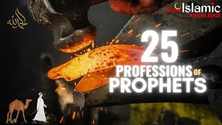 Professions Occupation of 25 Prophets  Islamic Knowledge Official [upl. by Flagler]