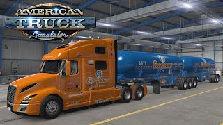 Ruta con skin Gasera en AmericanTruckSimulator [upl. by Spitzer583]